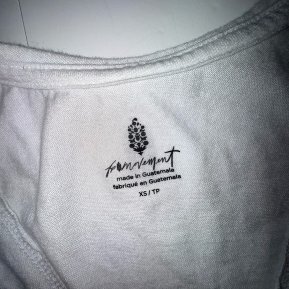 White Oversized boho tank - Picture 7 of 9